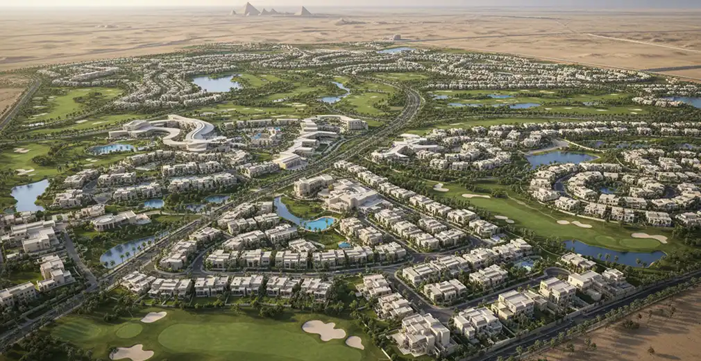 Master plan of The Crown – Palm Hills