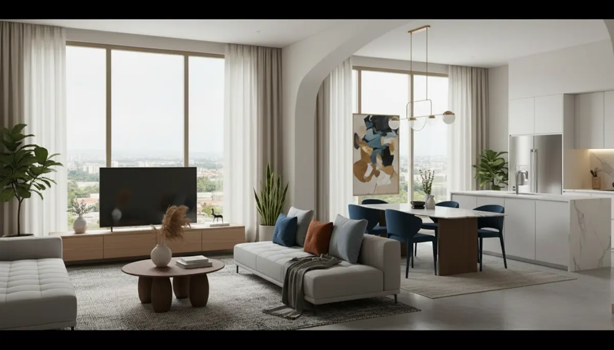 Modern 2br Apartment in The Crown - Palm Hills, view 1
